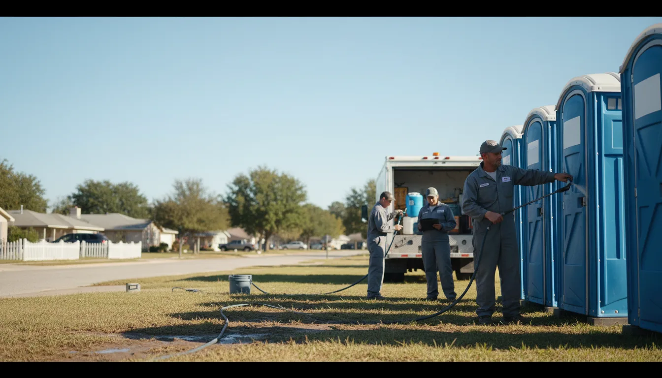 Long-Term Portable Toilet Rental in Cobb, WI near me